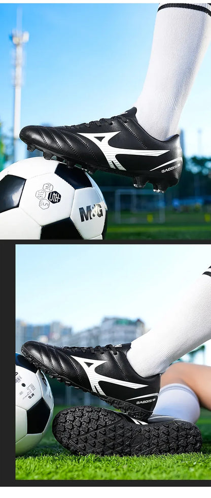 Hybrid Stud Soccer Boots With Durable Anti-slip Performance, Comfy To Wear For Casual Football Exercise And Competitive Games