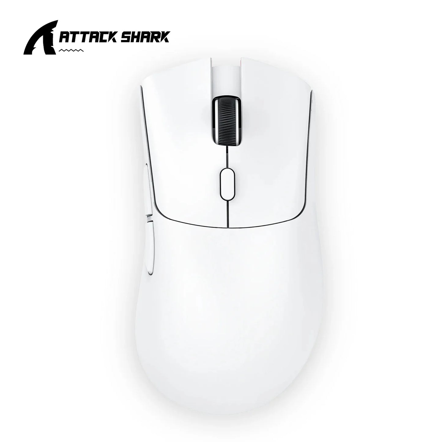 Attack Shark R1 Wireless Mouse for Gaming 1000 Hz PAW3311 Sensor,Rechargeable,Bluetooth Tri-mode,Ergonomic