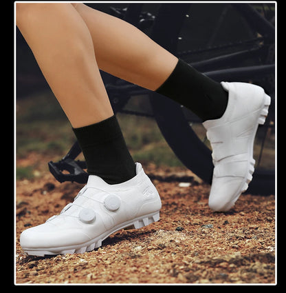 Men Mtb Cycling Shoes New Women Pink Self-Locking Cleats Speed Road Bicycle Shoes Flat Trail Racing SPD Mountain Bike Sneakers