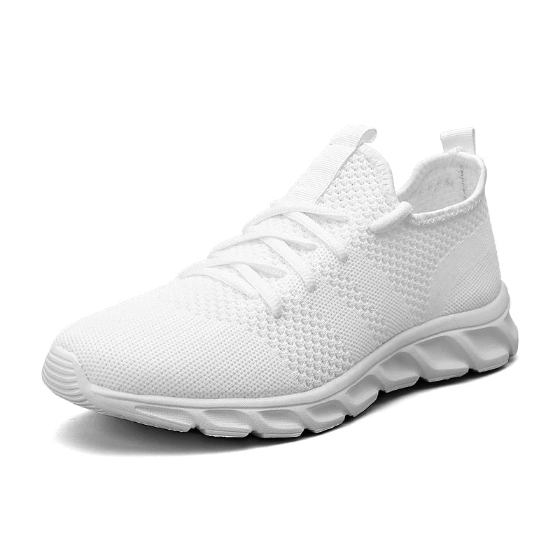 Herenhardloopschoenen met zachte zolen, slijtvaste, ademende sportschoenen van mesh, outdoor-mode, tennis schoenen in grote maten voor heren