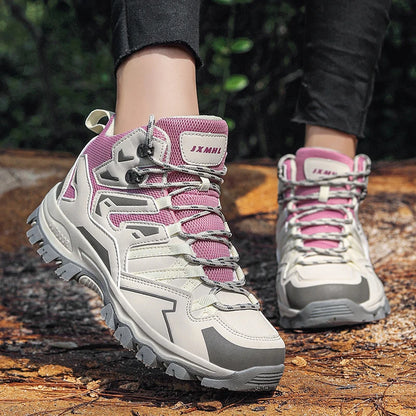 Zapatillas de senderismo unisex, zapatillas deportivas para actividades al aire libre, botas de acampada, zapatillas impermeables de mujer para caminar, zapatillas de senderismo antideslizantes