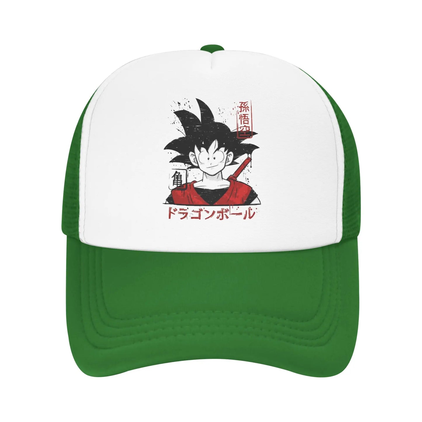 Japanese Goku Dragon Ball Z Mesh Baseball Cap Unisex Fashion Sun Hats  Hats Snapback Caps Fishing Hat Winter Trucker Caps