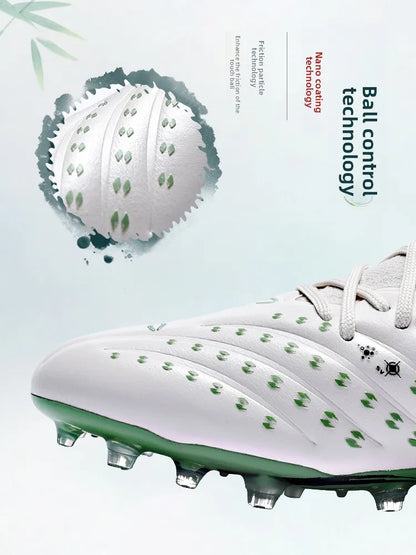 Kelme Men's Football Shoes Adult MG Short Spikes Artificial Turf Training Football Boots Ultra Light Anti-Slip Soccer Shoes