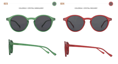 ZENOTTIC (S Size) Retro Circular Polarized Sunglasses 2026 2025 Men Women Vintage Small Round Sun Glasses UV400 Goggles Shades