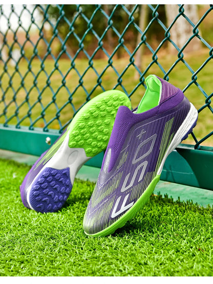 New Men's Soccer Shoes Match Football Boots Sneakers Non-Slip Grass Cleats High-Quality Futsal Indoor Hot-Selling High-Top Outdoor