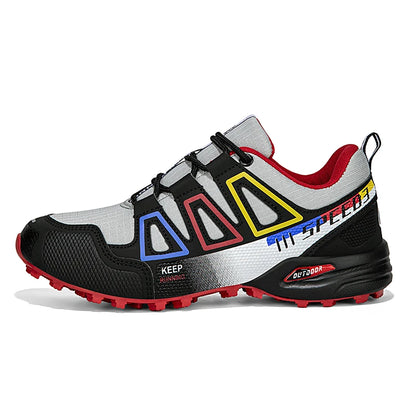 Zapatillas de senderismo impermeables para hombre, zapatillas resistentes al desgaste para actividades al aire libre, zapatillas de senderismo de piel, de caza y deportivas tácticas para hombre