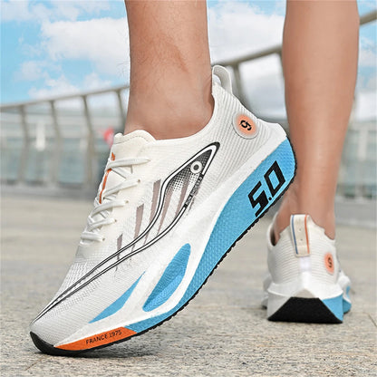 New Sports Shoes for Men&Women, Running Sneakers, Carbon Plate, Male Marathon Racing, Shock-absorbing, Athletics Training Shoes