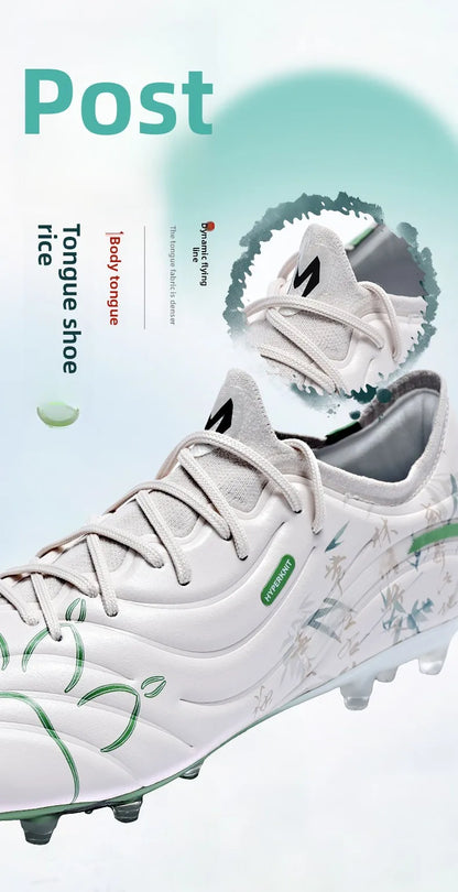 Kelme Men's Football Shoes Adult MG Short Spikes Artificial Turf Training Football Boots Ultra Light Anti-Slip Soccer Shoes