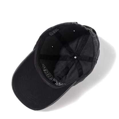 2024 New York Washed Cotton Cap For Men Women Gorras Snapback Caps Baseball Caps Sun protection Casquette Dad Hat Outdoors Cap