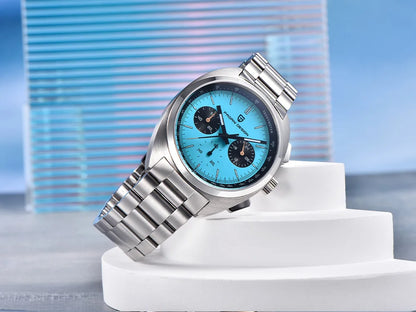 2026Pagani design watch luxury men's quartz watch speed men's chronograph top brand all-steel sapphire diving relógios masculino