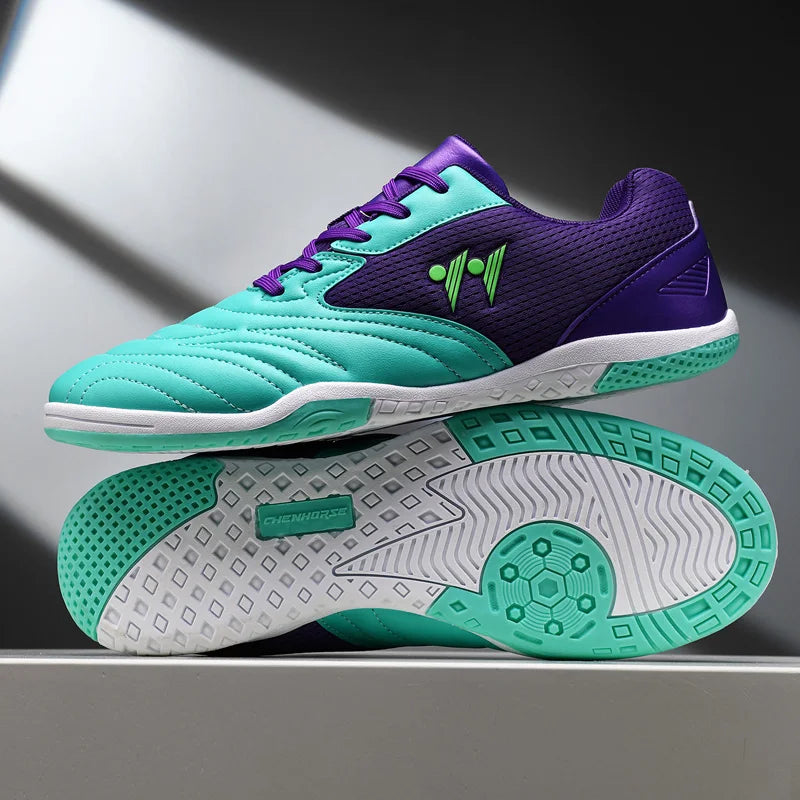 Nouvelles Chaussures de Football pour Hommes Antidérapantes de Haute Qualité, Baskets de Futsal, Chaussures de Soccer pour Gazon Intérieur et Extérieur, Modèle Montant, Meilleures Ventes