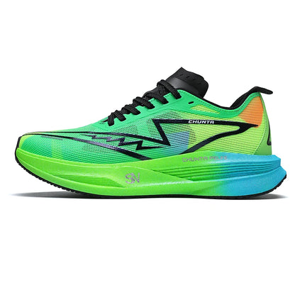 Men Running Shoes Carbon Board Speciality Marathon Sports Breathable Lightweight Women's Comfortable Nonskid Chunta Sneakers
