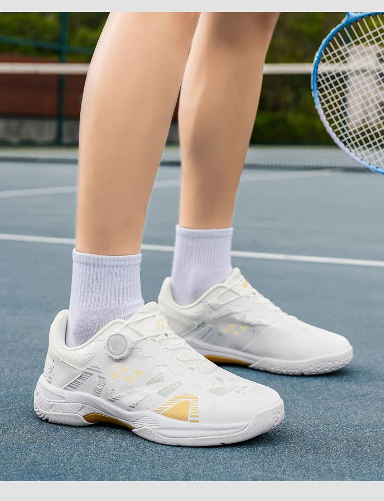 Badmintonová obuv Pánská tréninková sportovní obuv pro vnitřní i venkovní použití Protiskluzová Odolná proti opotřebení Síťovina Prodyšná Obuv na stolní tenis