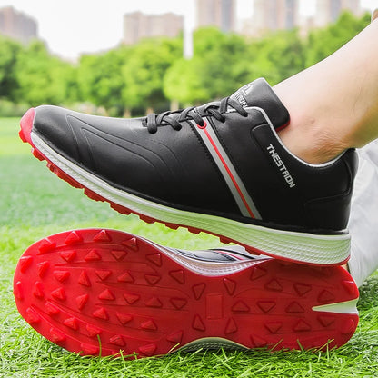 Waterproof Men Golf Shoes Professional Lightweight Golfer Footwear Outdoor Golfing Sport Trainers Athletic Sneakers Brand