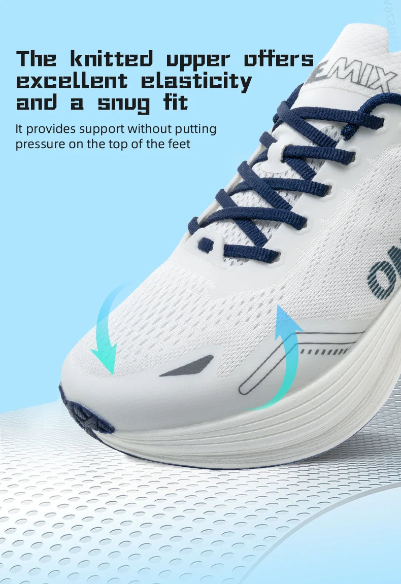 ONEMIX Bumper Max jogging- og løbesko – unisex, lette sneakers, slidstærke modeskos til vejbrug, sports- og fitnesssko