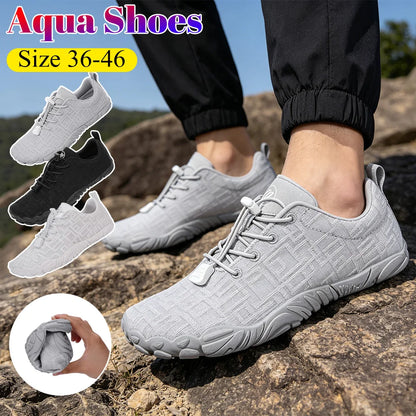 Sapatos aquáticos unissexo, de secagem rápida, leves, sapatos aquáticos, sapatos de praia para usar descalço, sapatos casuais para entrar na água, para desportos aquáticos, sapatos aquáticos