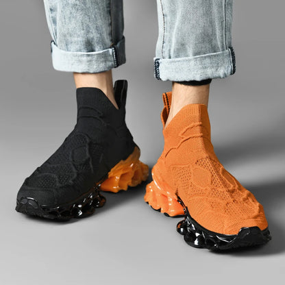 Herrenschuhe Sneaker Herren-Freizeitschuhe Tennisschuhe Luxusschuhe Turnschuhe Rennschuhe Atmungsaktive Schuhe Modische Slipper Laufschuhe für Herren