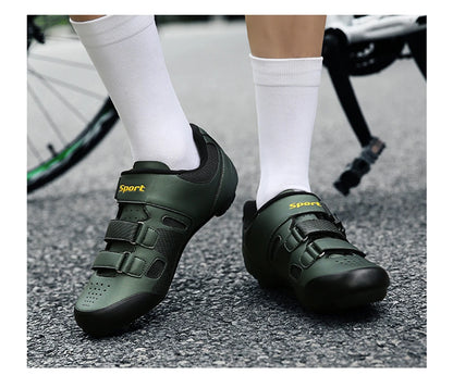 Pánské cyklistické boty bez přezek, boty na ploché pedály pro MTB, protiskluzové gumové boty pro silniční kola, dámské závodní boty na horská kola
