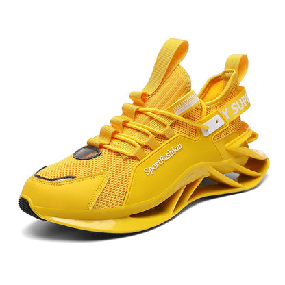 Mens Running Shoes New Mesh Breathe Sole Anti Slip Wear Resistant Daily Sports Trendy Fashion Casual Sneakers for Men