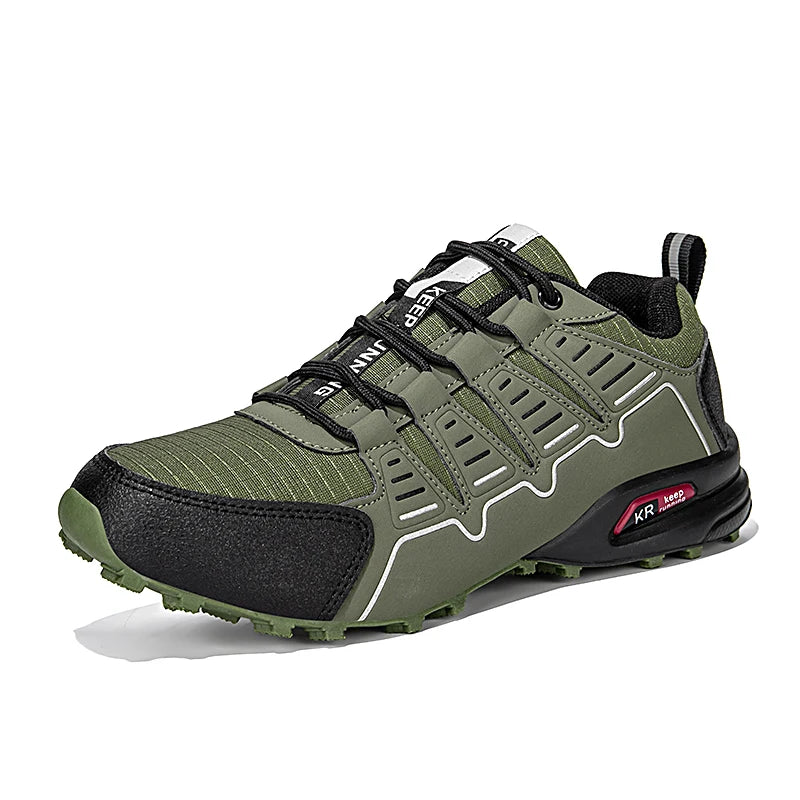 Men's Hiking Shoes Waterproof All-Terrain Outdoor Sneakers Non-Slip for Trekking Camping Tactical Training  Outdoor Cycling