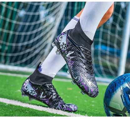 Vyriški profesionalūs futbolo bateliai, neslystantys futbolo bateliai, unisex, kvėpuojantys, futsalo sportiniai, nauji bateliai su spygliais, tiesioginis pristatymas, ultralengvi