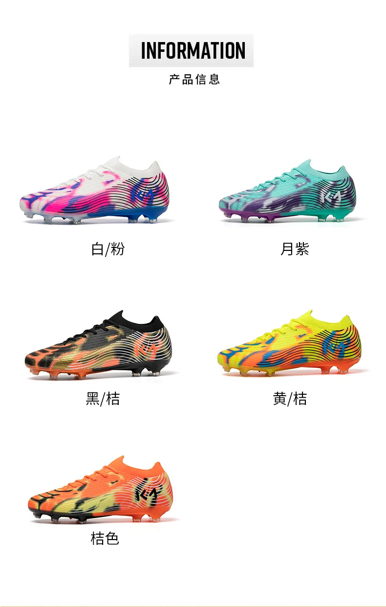 Men's Professional Football Boots Durable Comfortable Training Male Soccer Shoes Ultralight Top Quality Match Football Shoes