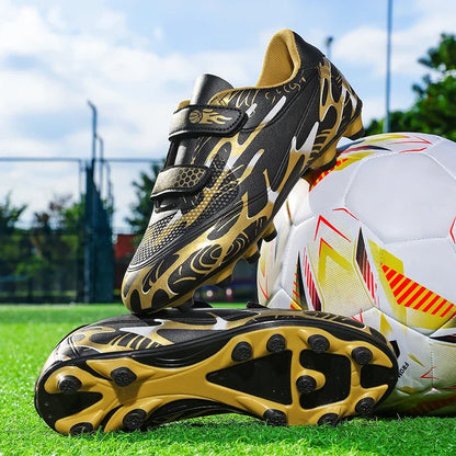 Chaussures de football 2026 pour hommes et femmes, crampons longs, chaussures de sport unisexes de marque, chaussures d'entraînement pour filles et garçons