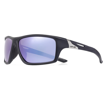 Occhiali da sole polarizzati Kapvoe da uomo alla moda, occhiali da ciclismo, occhiali UV400 per uomo e donna, occhiali da sole per guida, arrampicata e sport all’aperto