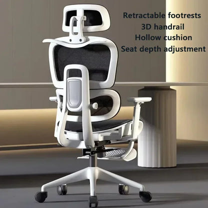 High Back Office Chair 3D Headrest Gaming Chairs Adjustable Computer Relaxing Massage Cadeira Gamer Ergonomic Office Furniture