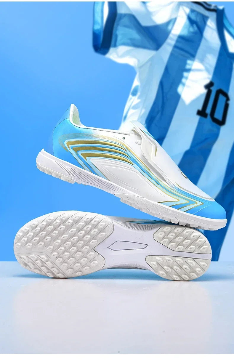 Nouvelles chaussures de football pour hommes, baskets de futsal, crampons antidérapants de haute qualité pour intérieur, chaussures de football à crampons très vendues, chaussures de match pour terrain gazon, chaussures