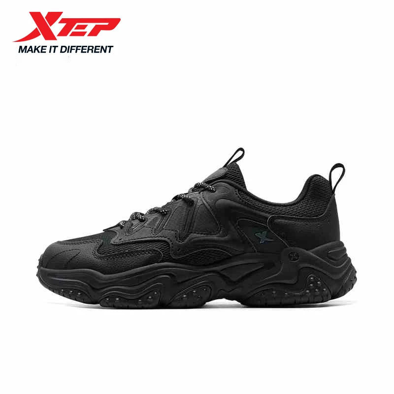 Xtep Casual Shoes Spring And Summer Lightweight Sports Shoes Thick Sole Fashionable Street Style Sneakers 875319320004