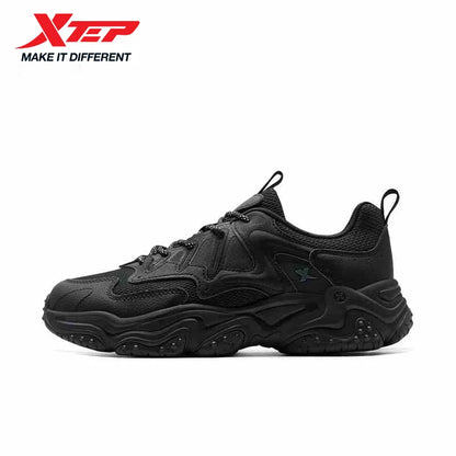 Xtep Casual Shoes Spring And Summer Lightweight Sports Shoes Thick Sole Fashionable Street Style Sneakers 875319320004