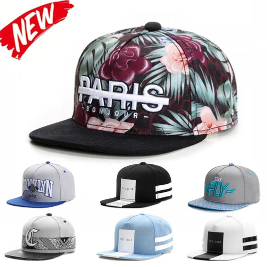 Fashion New Unisex Era Baseball Caps for Women Men Flat Top Knight Caps Sport Snapback SunTrucker Hat Gorra Hombres Designe Hat