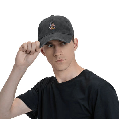 Dragon Ball Kakarot Goku Baseball Caps Vintage Distressed Denim Sun Cap Men Women Outdoor Workouts Unstructured Soft Caps Hat, Produit gaming premium Fraquane