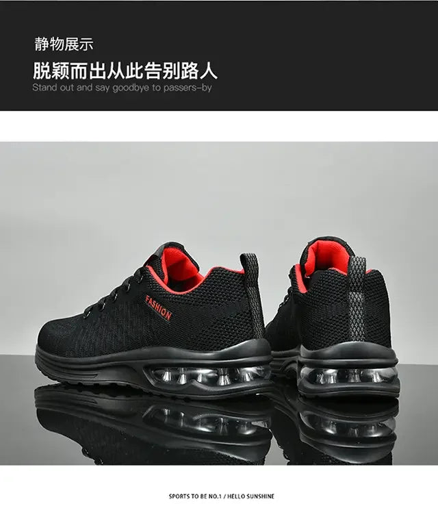 Sneakers da uomo 2025 nuove scarpe sportive casual alla moda traspiranti da uomo sneakers leggere da running comfort taglia grande scarpa da running uomo
