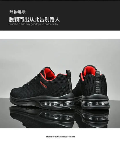 Sneakers da uomo 2025 nuove scarpe sportive casual alla moda traspiranti da uomo sneakers leggere da running comfort taglia grande scarpa da running uomo
