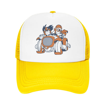 Goku Muten Roshi Dragon Ball Z Baseball Caps Sport Sun Hat Anime DBZ Hats Breathable Polyester Trucker Cap Summer Trucker Caps