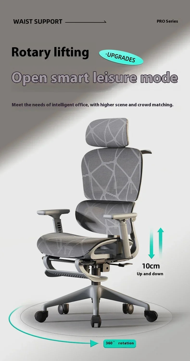 High Back Office Chair 3D Headrest Gaming Chairs Adjustable Computer Relaxing Massage Cadeira Gamer Ergonomic Office Furniture