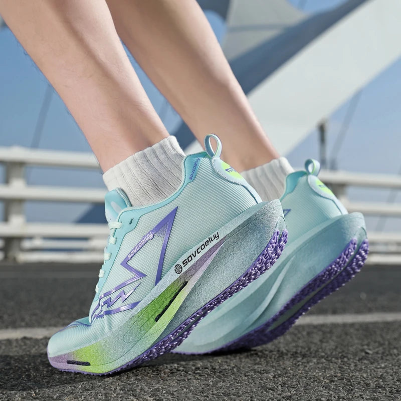 Men's Running Shoes Breathable Non-slip Outdoor Sports Tennis Women's Casual Sneakers Marathon Jogging Walking Flat Shoes