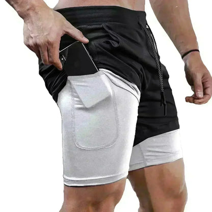 Dragon Ball Anime Majin Buu Printed Double-layer Shorts 2026 Unisex Summer New Gym Training Fast Drying Breathable Sports Shorts