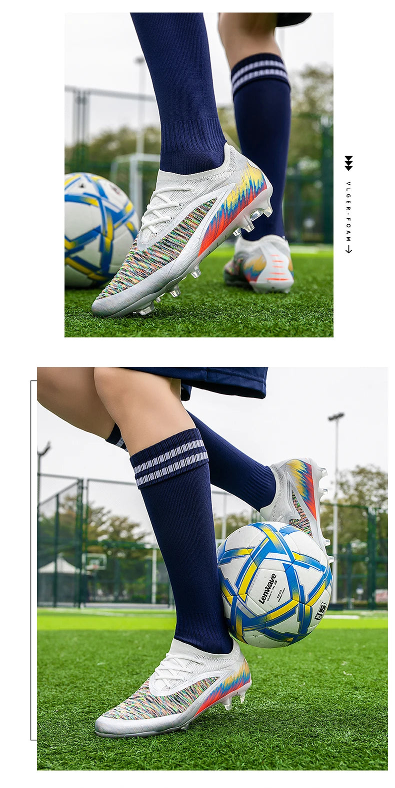 Chaussures de football pour homme, crampons, chaussures de football professionnelles pour femme, entraînement en extérieur, résistantes, pour terrain ferme, légères, rugby pour adulte