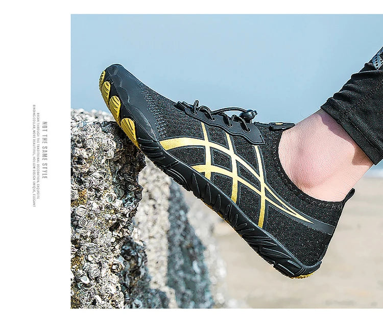 Aqua Shoes Men Water Shoes Barefoot Beach Shoes Unisex  Quick-Dry Outdoor Wadding Shoes Gym Training Footwear Sneakers Size35-46