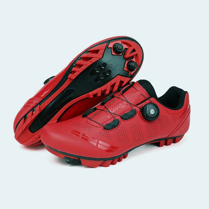 Zapatillas de ciclismo para hombre, bicicletas de carretera, mujer, competición, con cierre automático, velocidad, zapatillas deportivas de ciclismo, zapatillas de ciclismo con calas SPD para mujer