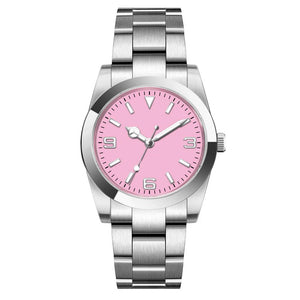 Custom Logo Luxury NH35 Watch for Women Men Watches 36MM/39MM Automatic Mechanical Wristwatches Sapphire Lume 10Bar Dive Reloj