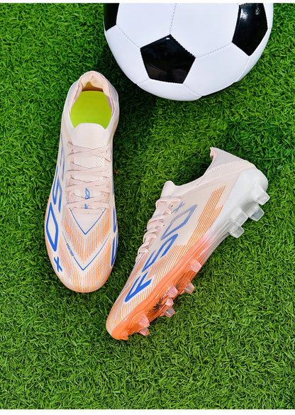 New Men's Soccer Shoes Match Football Boots Sneakers Non-Slip Grass Cleats High-Quality Futsal Indoor Hot-Selling High-Top Outdoor